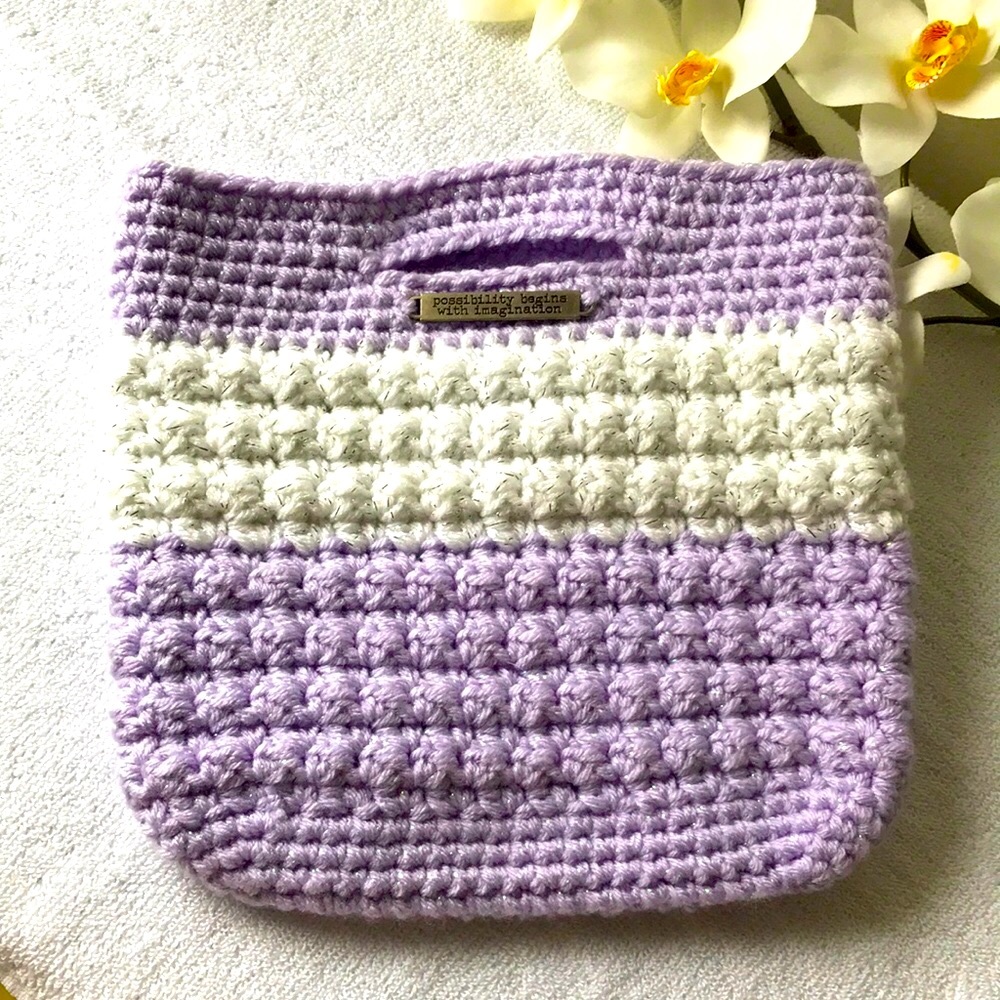 Handmade Woven Tote Bag 100% Fur